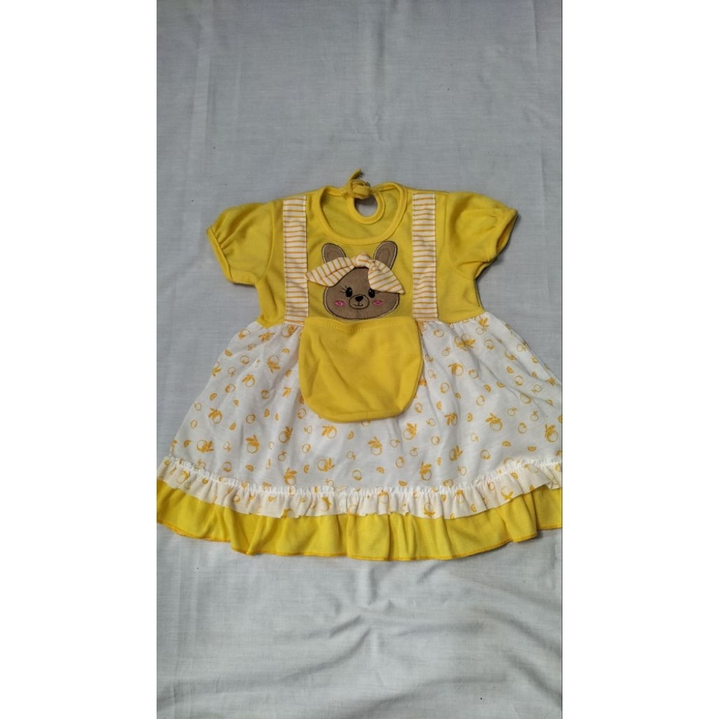 Baju Rok Bayi 0-6 bulan | Baju Bayi Perempuan