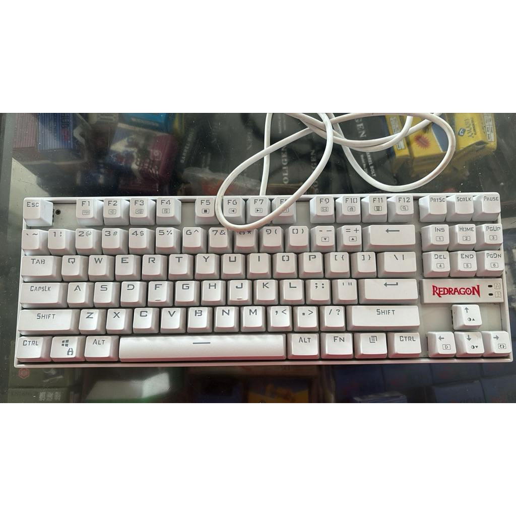 Reddragon Gaming Keyboard Mechanical RGB KUMARA WHITE - K552W