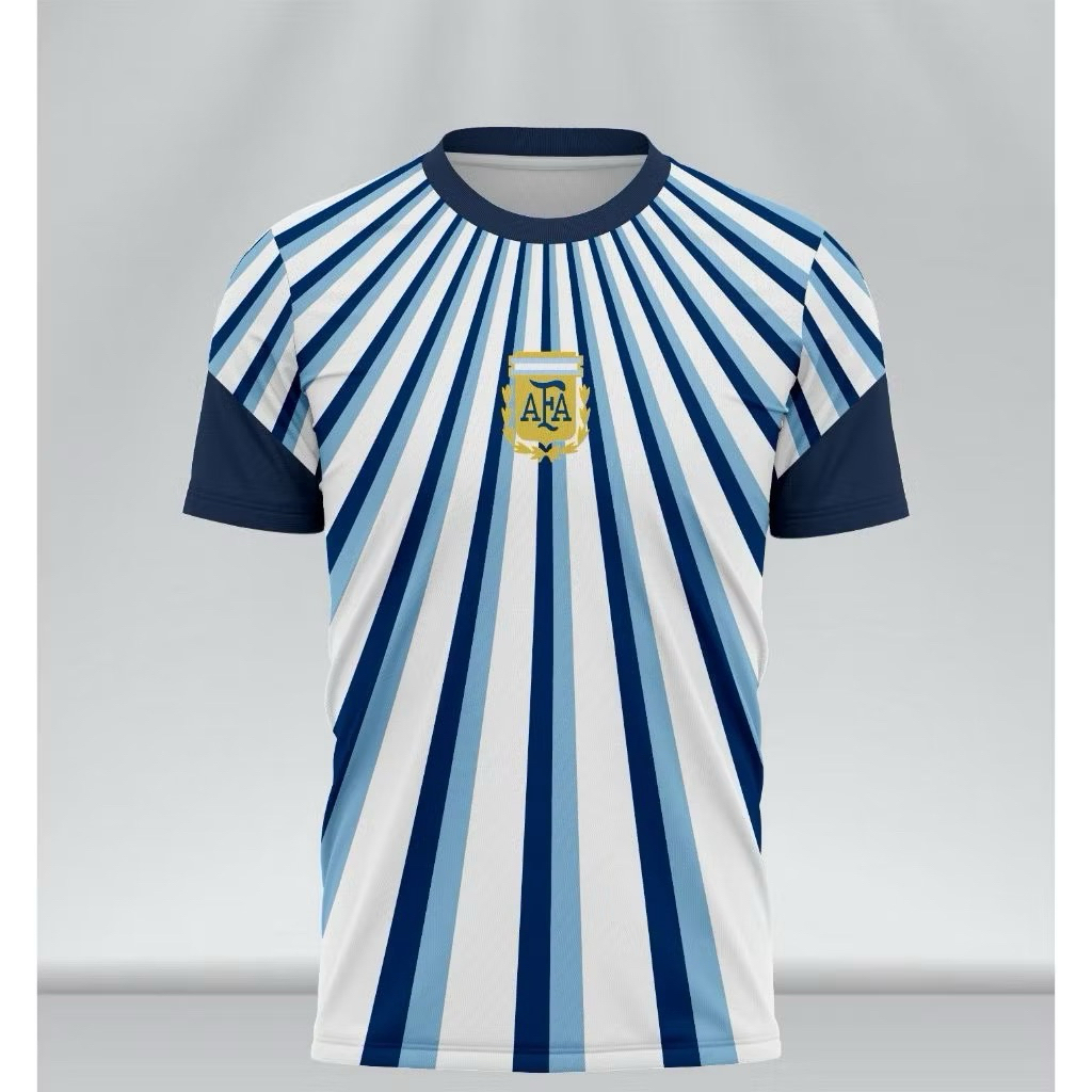 jersey argentina prematch 2026 gratis nama dan nomer full printing