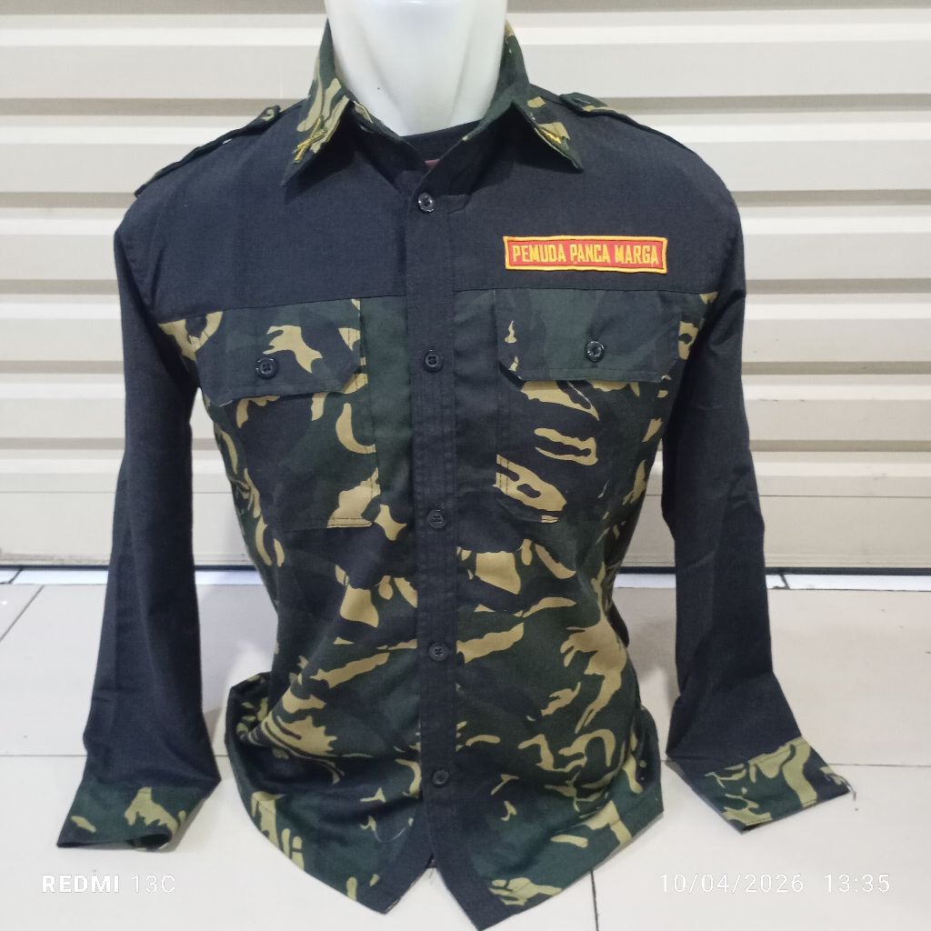 baju pemuda panca marga bahan exclusive / baju ppm kombinasi lpj