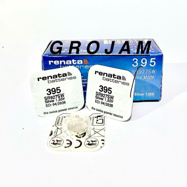 Baterai Renata SR927SW Renata 395 399 Renata 927 Renata SR927 SG7 Murata 395 Murata 927 Maxel 395 Ma