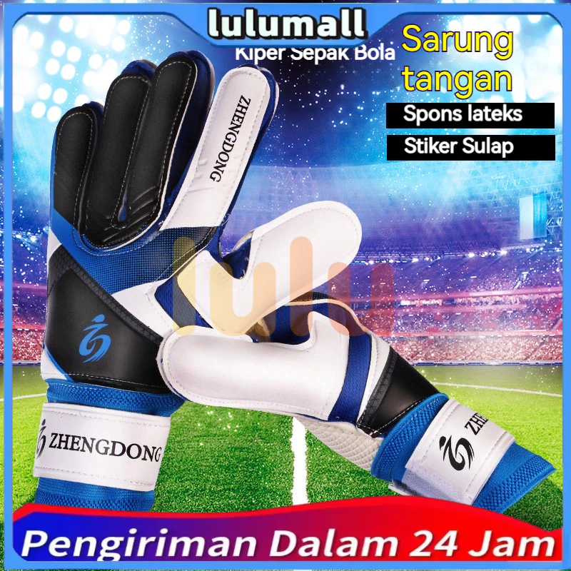 Sarung Tangan Kiper - Sarung Tangan Kiper Dewasa / Anak-anak Sarung Tangan Sepak Bola Pertandingan S