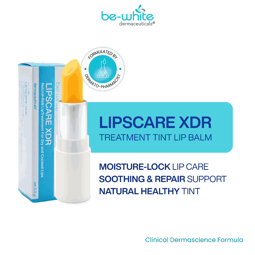 BeWhite Lipscare XDR Lip Balm - Bibir Lembap Merona Alami