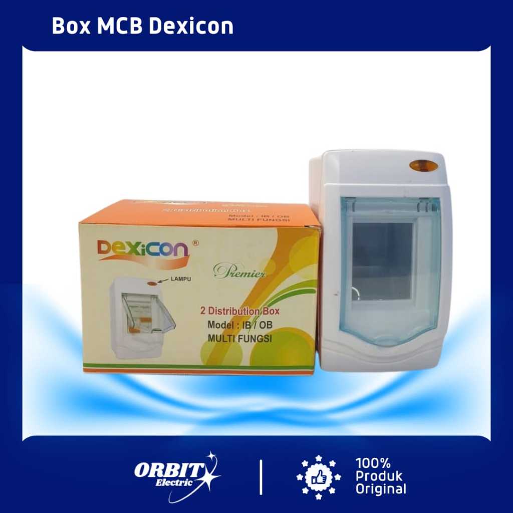 BOX MCB 2 GROUP TUTUP DEXICON