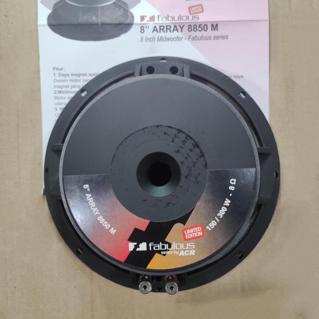 speaker ACR 8 inch array ACR Fabulous 8850 M ACR 8850M original limited edition ORIGINAL SINAR BAJA