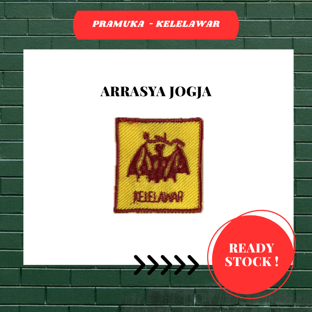 [INSTAN] Bed Regu Pramuka Hewan - Kelelawar