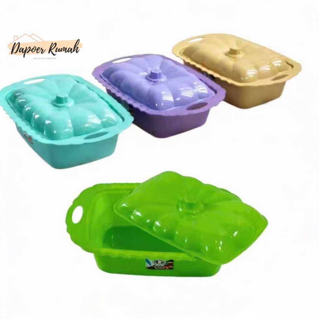 BASIN SAYUR/TEMPAT SAYUR PERSEGI/BASI TUTUP PLASTIK/WADAH SAYUR SERBAGUNA
