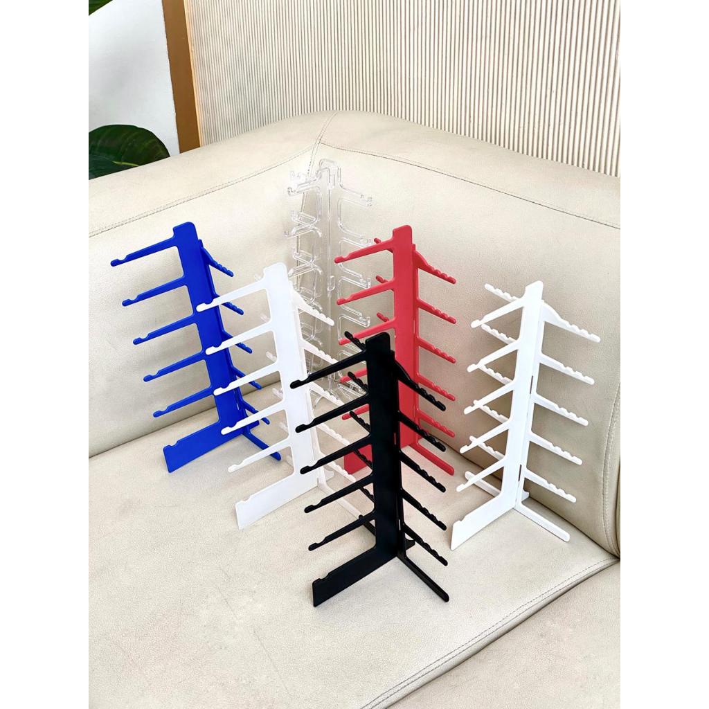 6 Susun Rak Kacamata Plastik Display Pajangan Kacamata/Plastik Display Kacamata /Tampilan Konter Tok