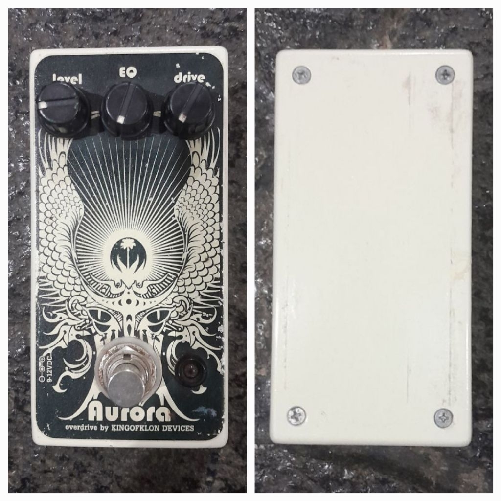 Efek Gitar / Bass - Aurora KokDevice Overdrive ( Ibanez Tube Screamer Clone )