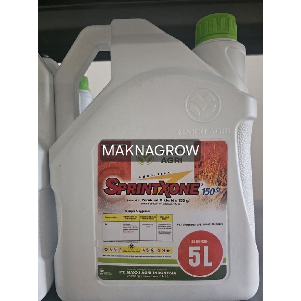 Herbisida SPRINTXONE 150 SL Racun rumput kontak 5 liter