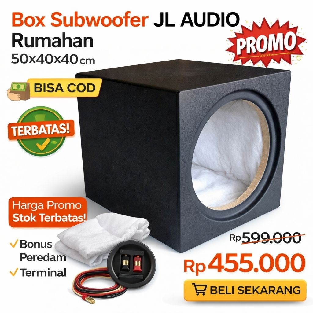 BOX SUBWOOFER 12 INCH HOMEAUDIO TERBAIK Box subwoofer Rumahan Home Audio Box Pioneer Box JL AUDIO 12