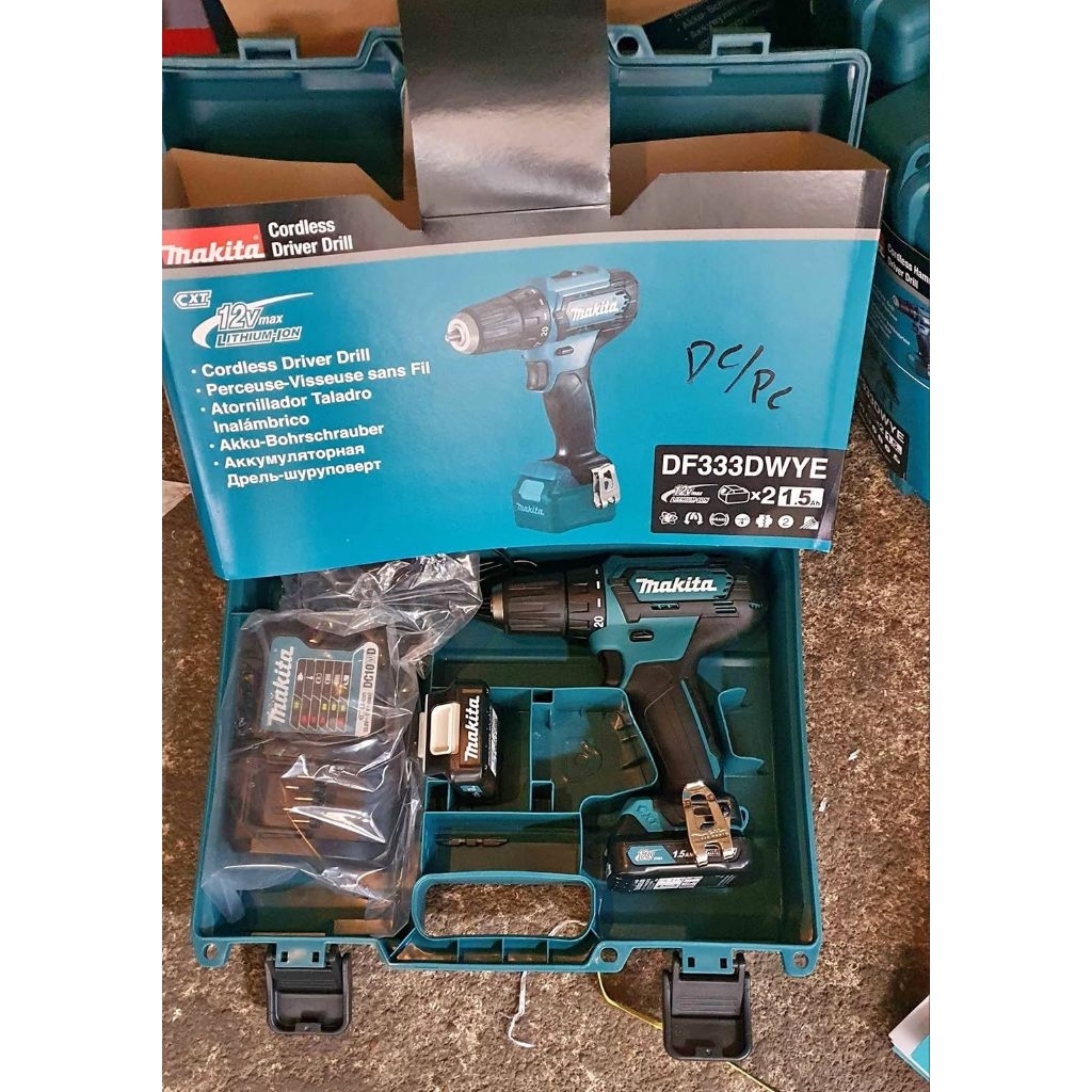 BOR CAS MAKITA 12volt MAKITA DF333DWYE / bor baterai makita impact drill