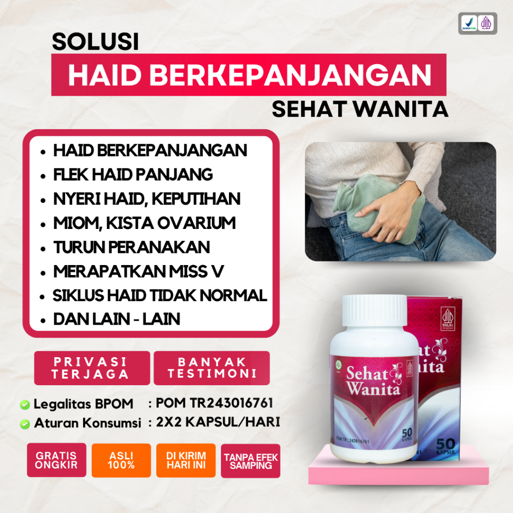 Obat Alami Menghentikan Darah Haid yang Berkepanjangan Sehat Wanita ASLI PALING AMPUH Namun Tergantu