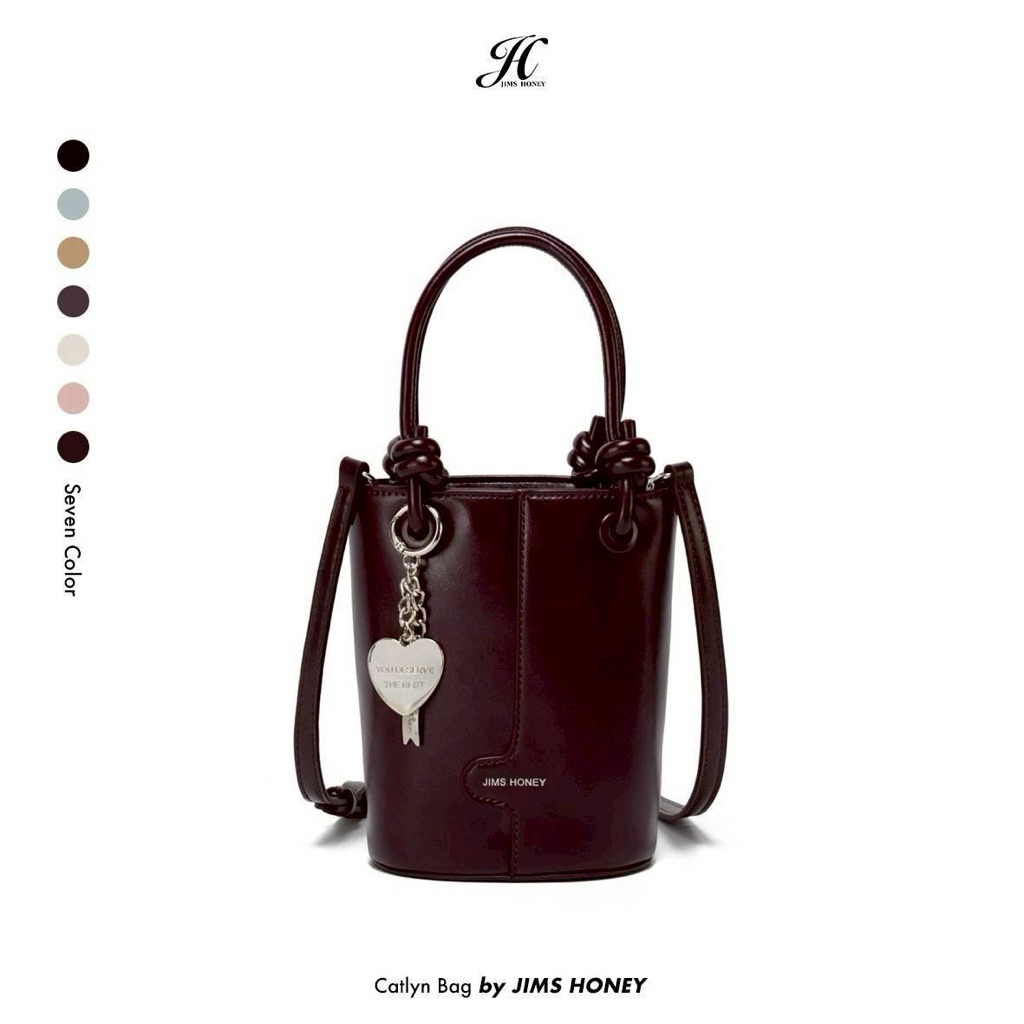 CATLYN BAG TAS SELEMPANG MINI FREE GANTUNGAN tas mini koleksi terbaru by JimsHoney Makassar