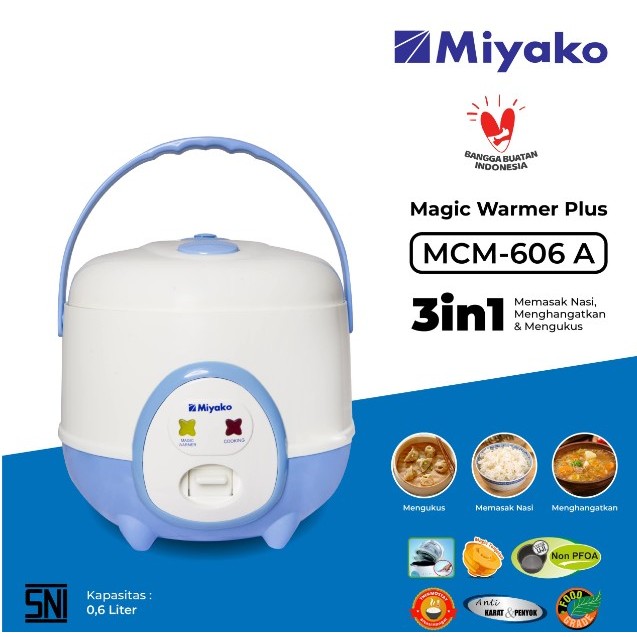  MIYAKO RICE COOKER MCM 606 A