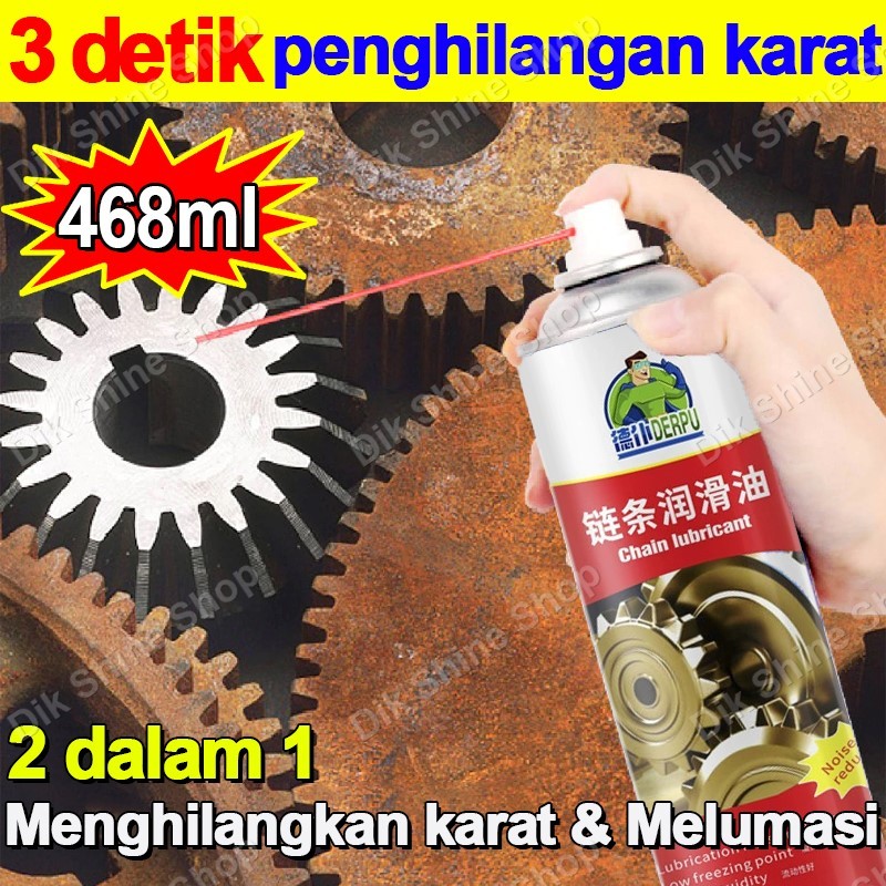 Cairan pembersih karat motor Cairan anti karat semprot Anti karat motor Semprotan anti karat Menghil
