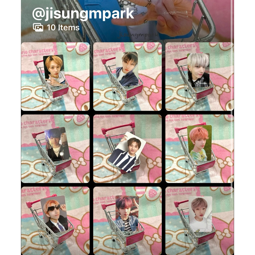 wts photocard pc jisung nct dream dicon agent cafe we young ar clip hot sauce tc glitch mode hello f