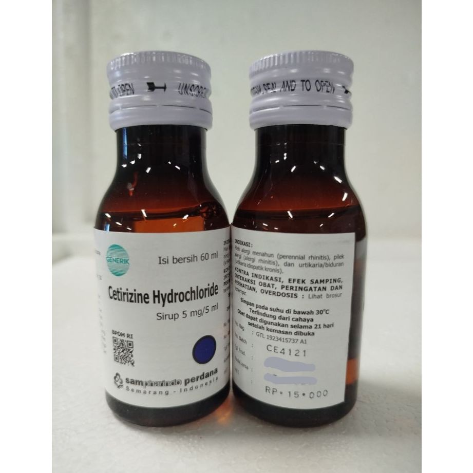 Cetirizine Sirup 60 ml