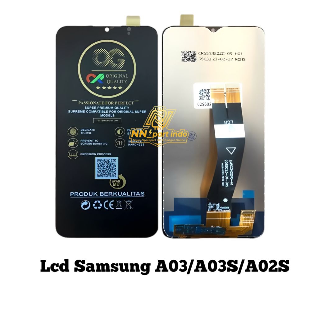 Lcd Touchscreen Samsung A03/A03S/A02S Og