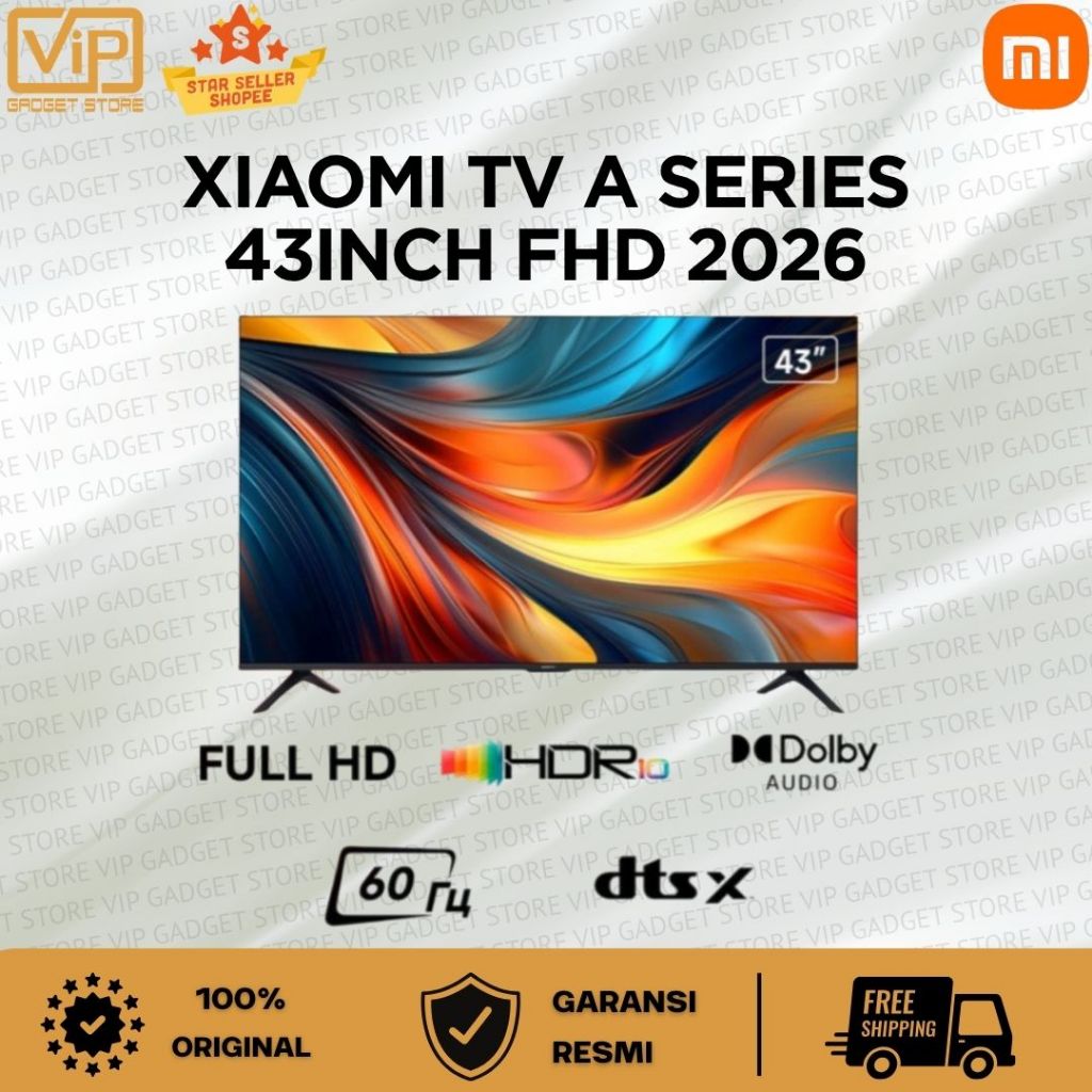 XIAOMI TV A SERIES 43 INCH 2K FHD 43INCH GOOGLE TV