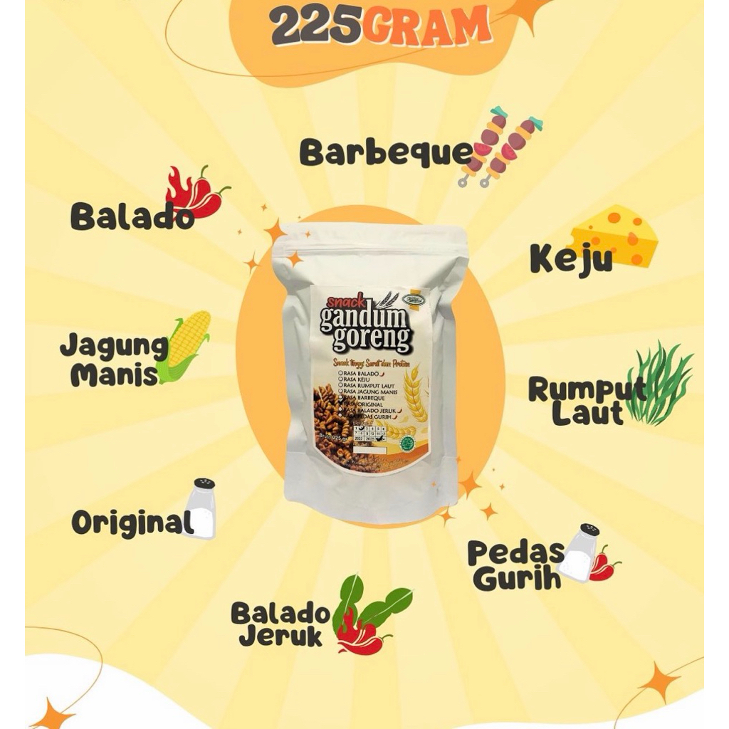gandum goreng