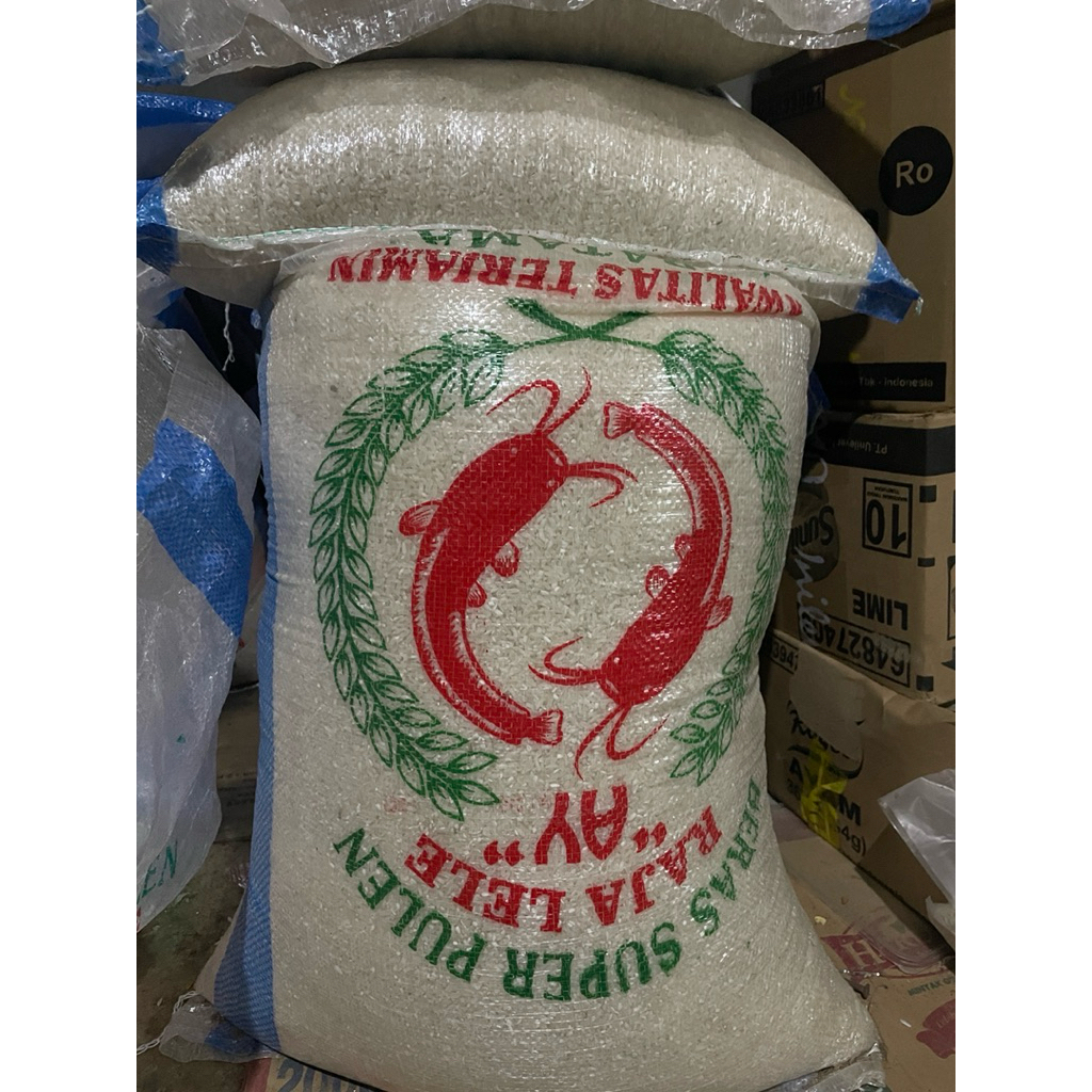 beras super pulen raja lele ay 25kg gratis ongkir