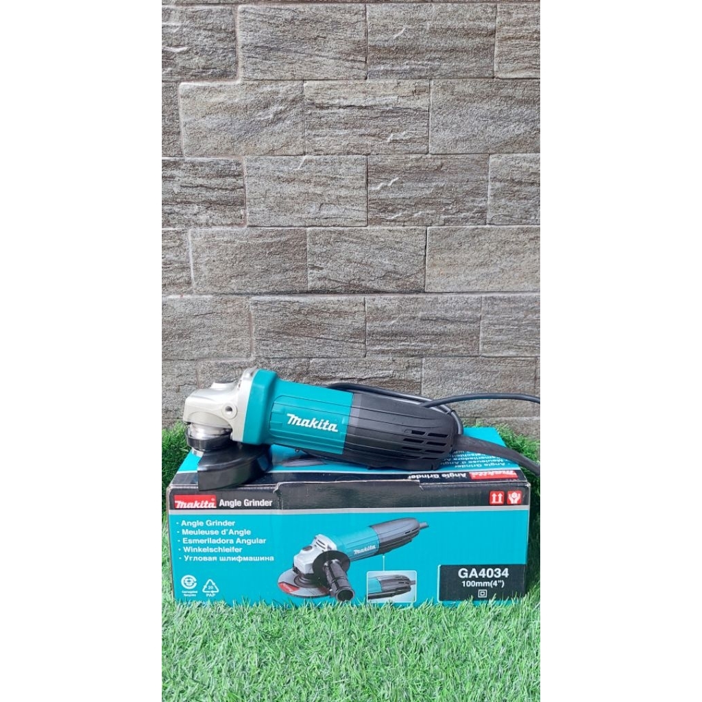 Mesin Gerinda Tangan 4" MAKITA GA4034 / Mesin Gerinda Grinda Gurinda 4" inch GA 4034 - Angle Grinder