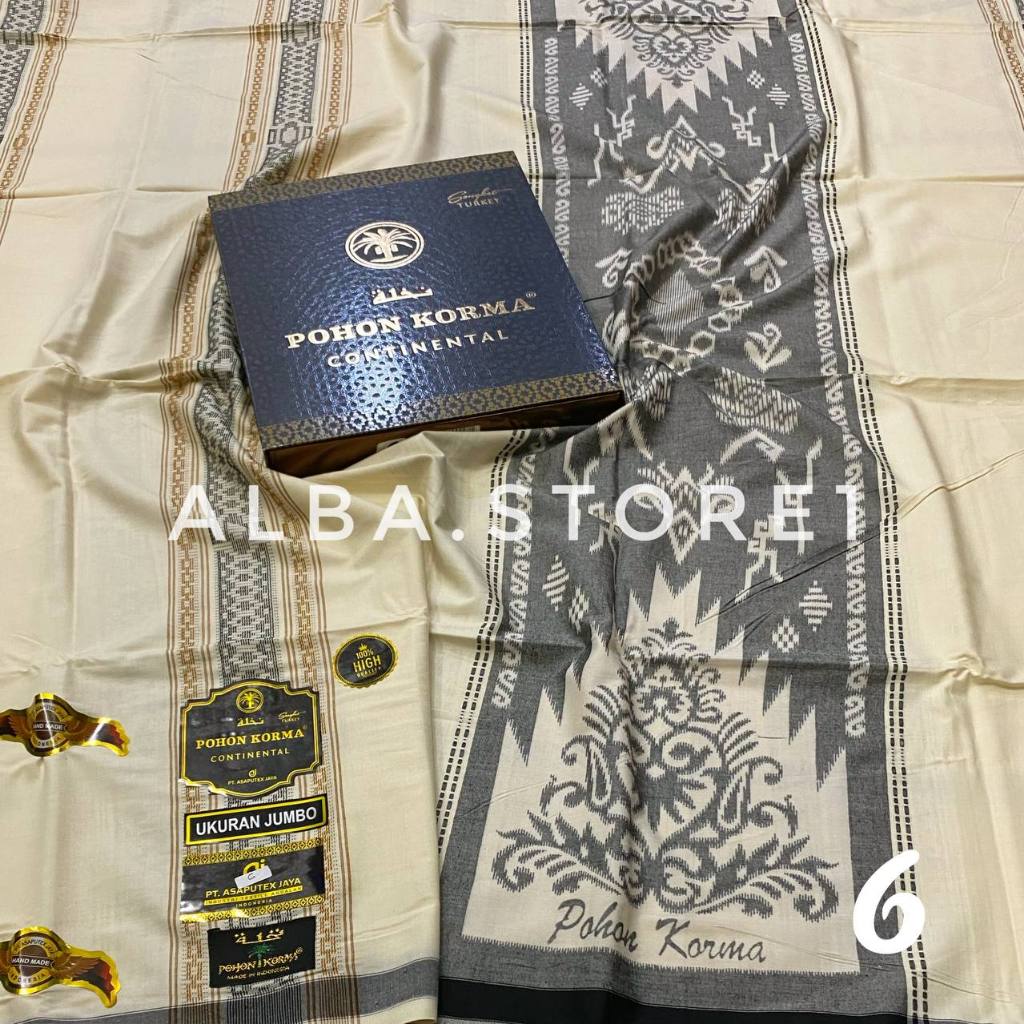 Sarung POHON KORMA Continental Sarung Pohon Kurma Kontinental Jumbo Songket Dobbi Jaguar