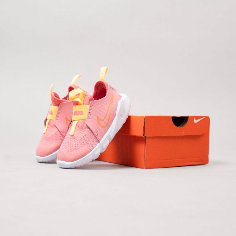 Sepatu Anak / Sepatu Kids / Nike Flex Runner 2 - CORAL CHALK / SEA CORAL / WHITE PINK