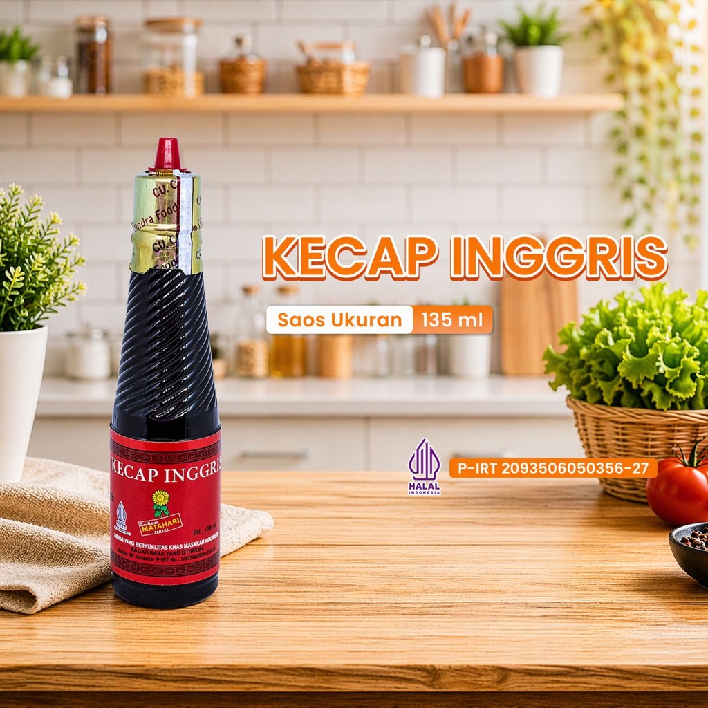 SAUCE INGGRIS / Kecap Inggris 135 ml HALAL