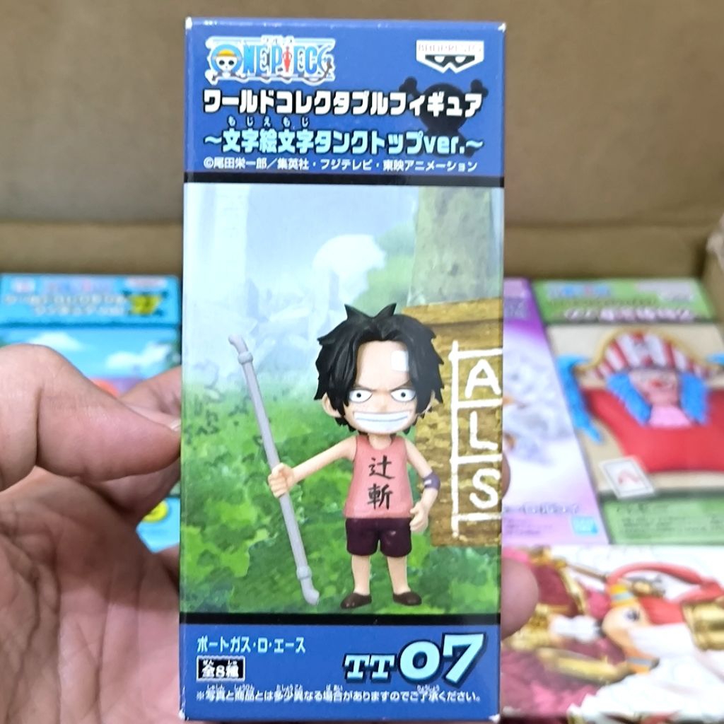 Figure WCF One Piece Ace Kid Bocil Original Japan Japver