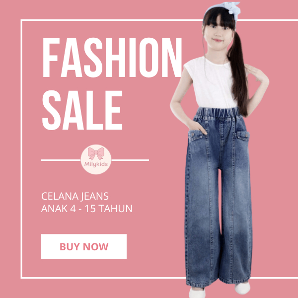 Celana Jeans Panjang Anak Perempuan Model Buggy