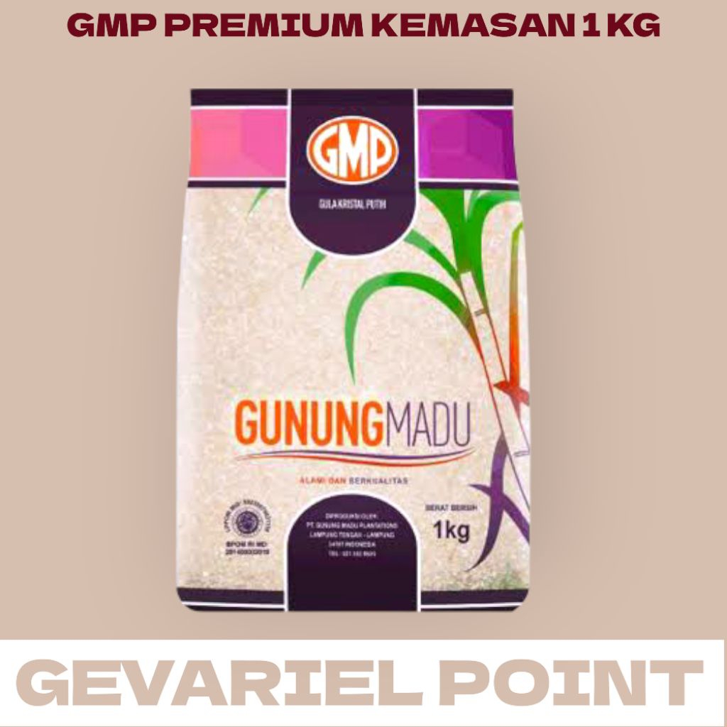 [PAKET GROSIR] GULA GMP PREMIUM 1 DUS (20 KG)