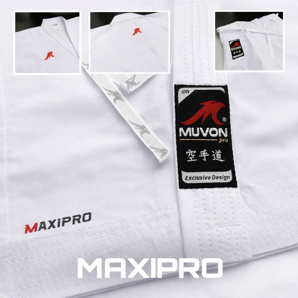 Baju Karate KATA Maxipro WKF Style Muvon Original