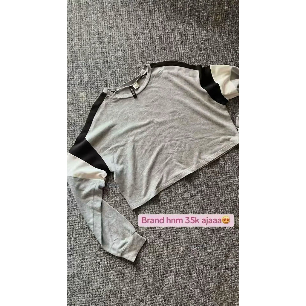 preloved crop hnm