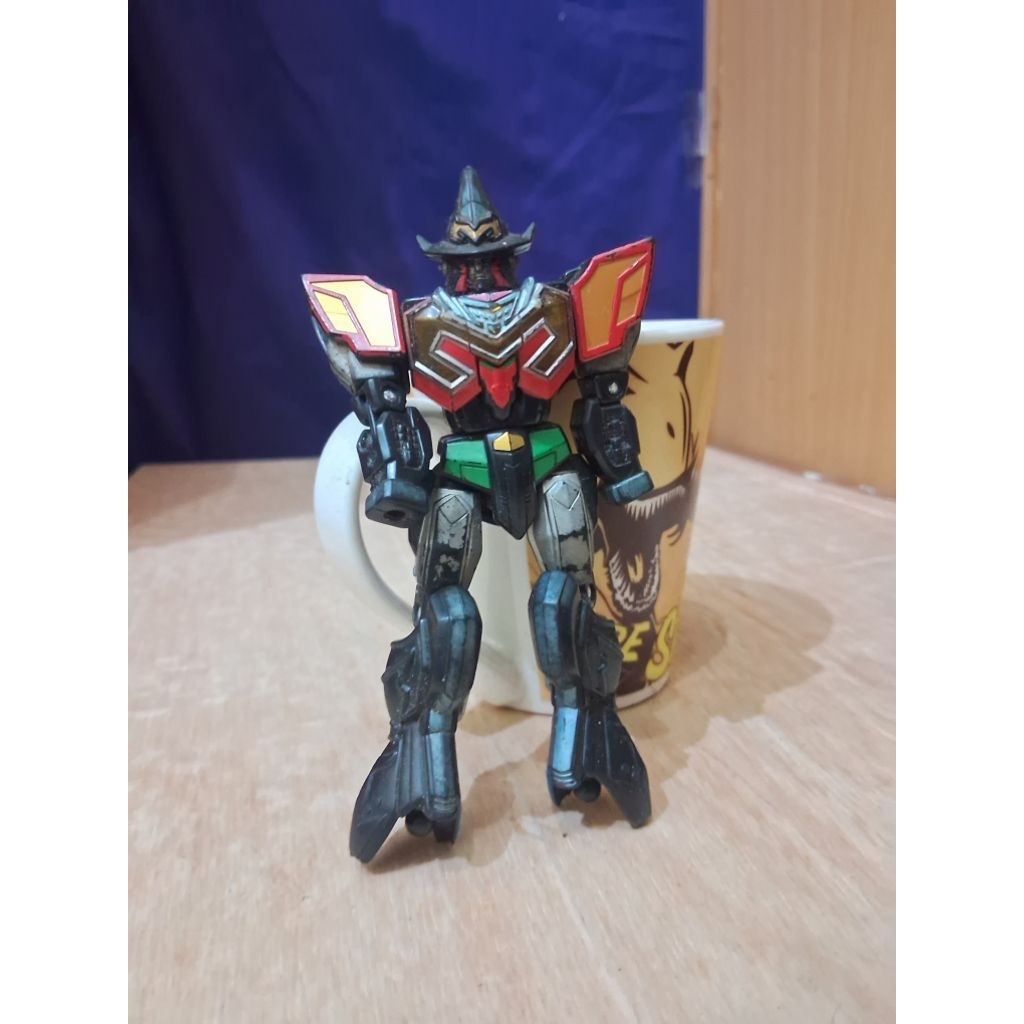 Mainan Figure Power Rangers Mystic Force Magiking Titan Megazord Part Zord Bandai