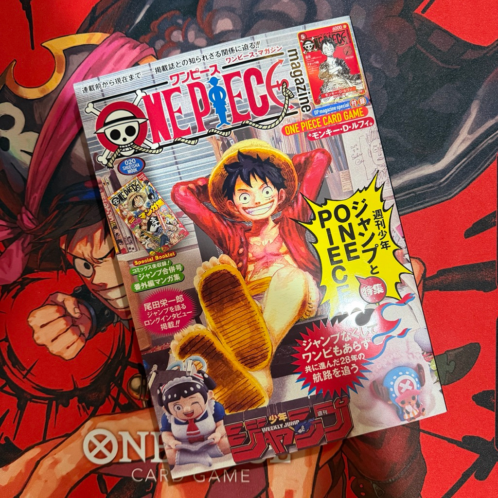 One Piece Magazine special vol 20 / Majalah Edisi Spesial Trading Card Game TCG - Set Lengkap Magazi
