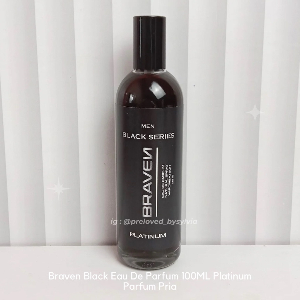 Braven Black Series Eau De Parfum 100 ml Platinum Parfum Pria