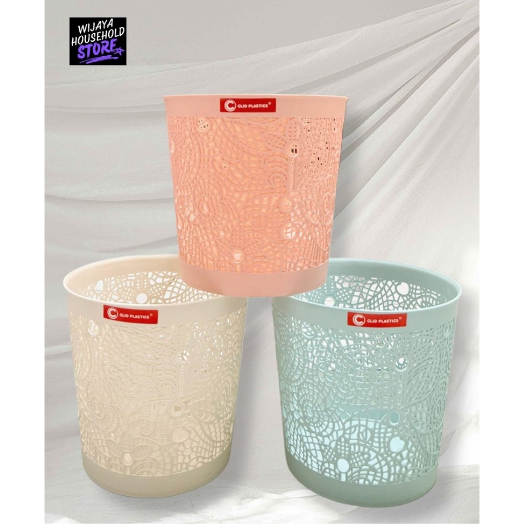 Keranjang Serbaguna Bulat / Keranjang Aesthetic / Keranjang Serbaguna Plastik / Keranjang Bulat Besa