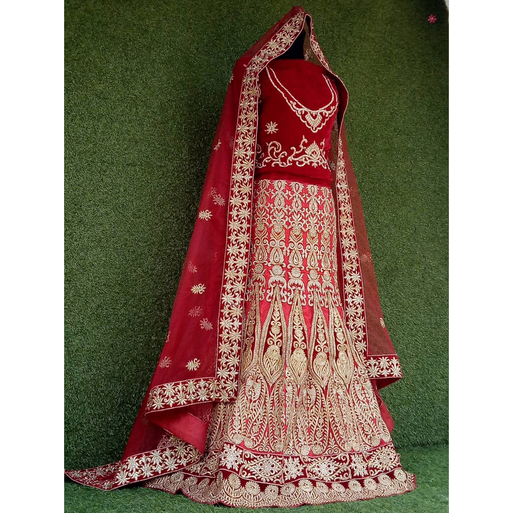 LEHENGGA SET PREMIUM| BAJU PENGANTIN iNDIA| BAJU PESTA INDIA