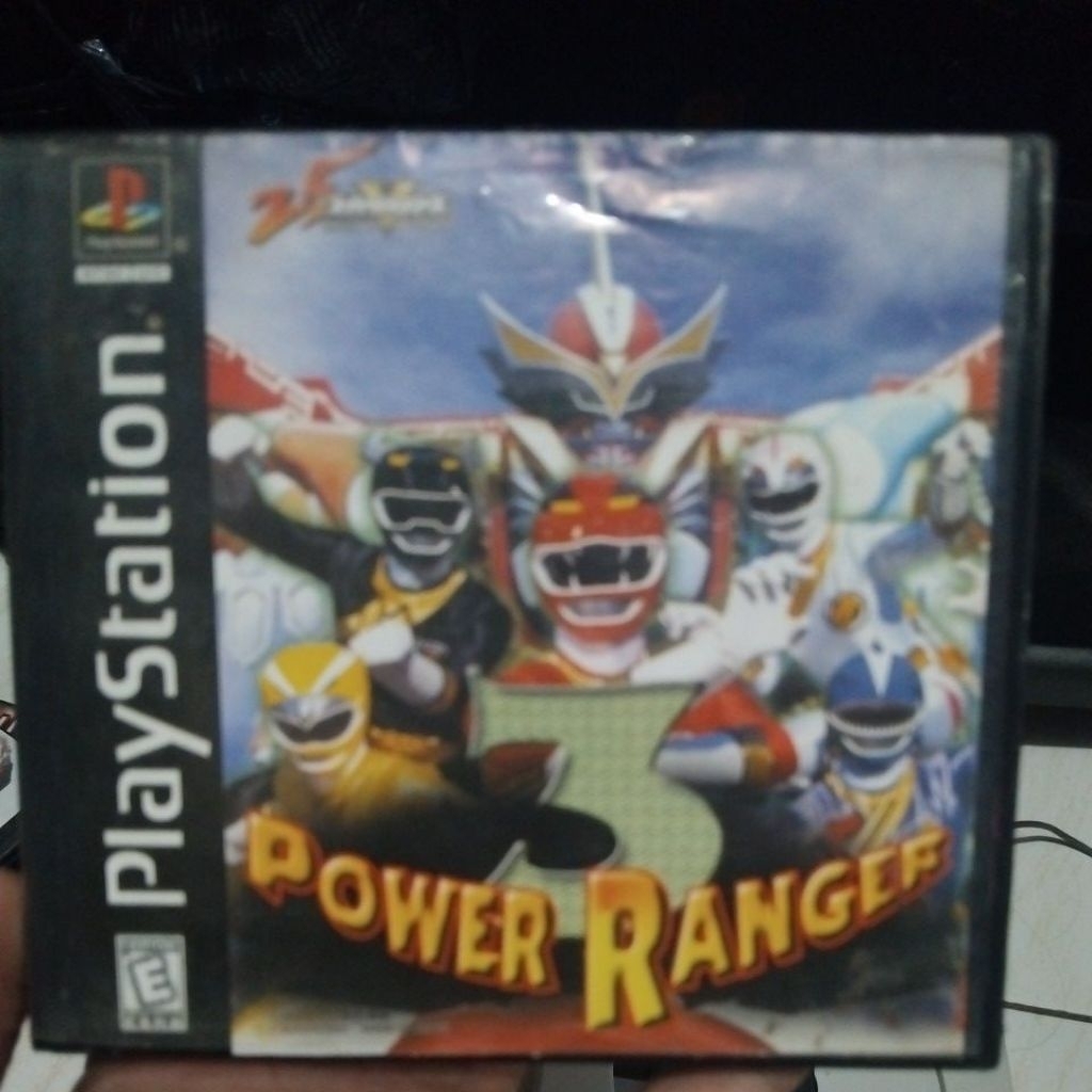 KASET GAME PS1 PLAYSTATION 1 POWER RANGER