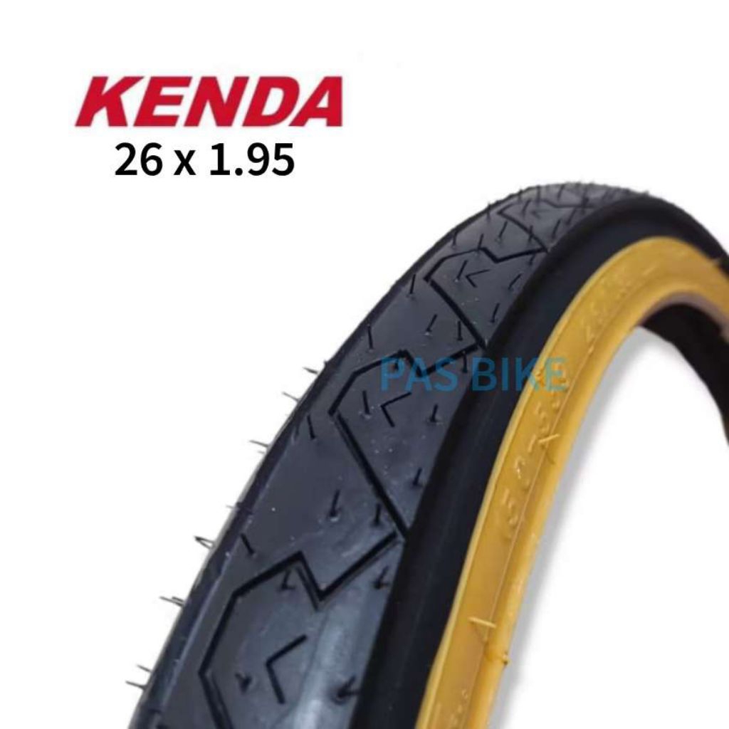 Ban Luar Kenda 26x1.95 Tan Wall Wire Bead