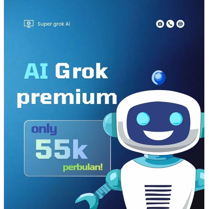[PRO] GROK AI PREMIUM 1 BULAN PRIVATE