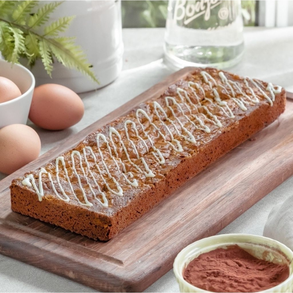 PRIMA RASA Brownies Panggang Raisin Kue Bolu Oleh-Oleh Bandung Fudgy Didalam Renyah Diluar Rasa  Rai