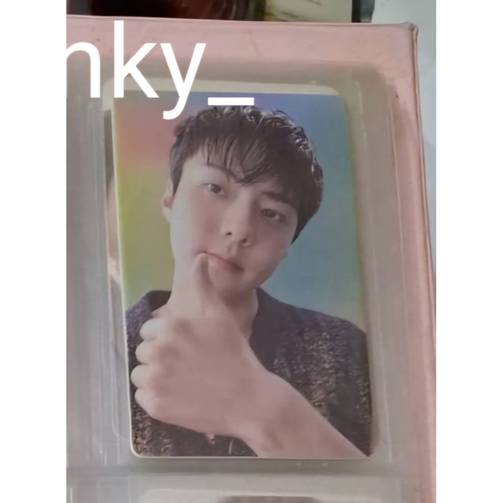 Photocard PC EXO Sehun Spotlight Sense Magazine