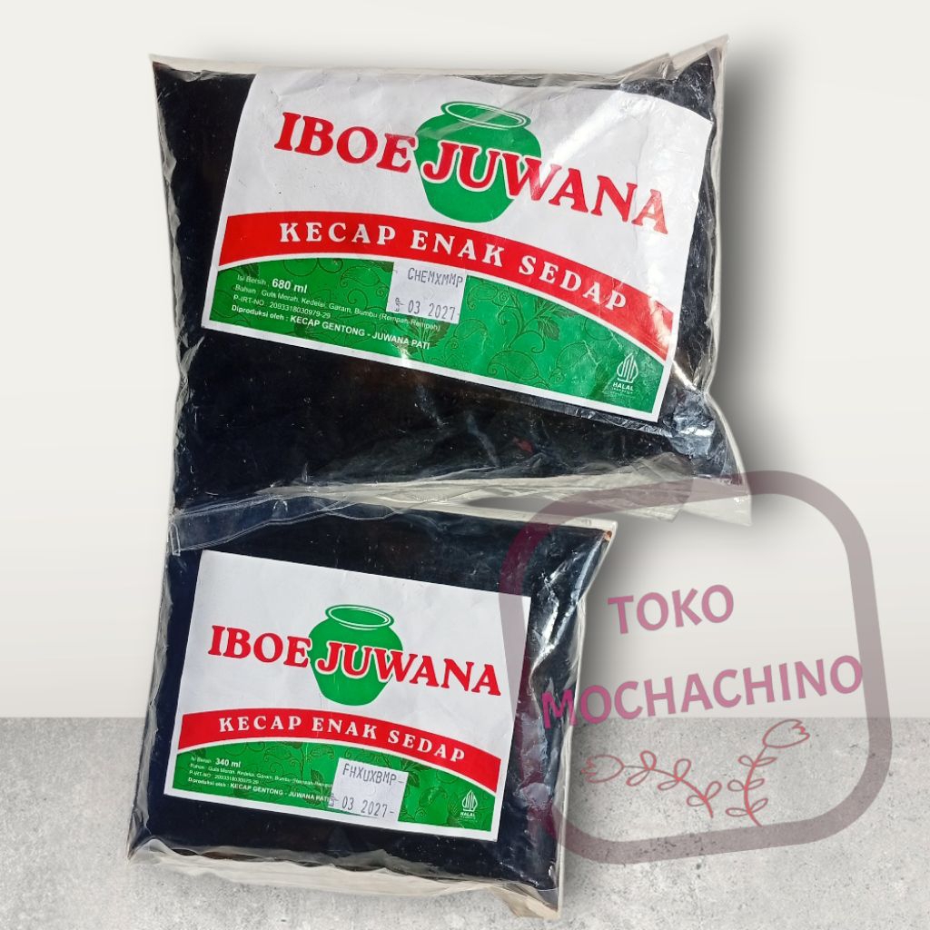 KECAP CAP IBOE JUWANA VARIAN JENIS BARU DARI PABRIK KECAP GENTONG JUWANA