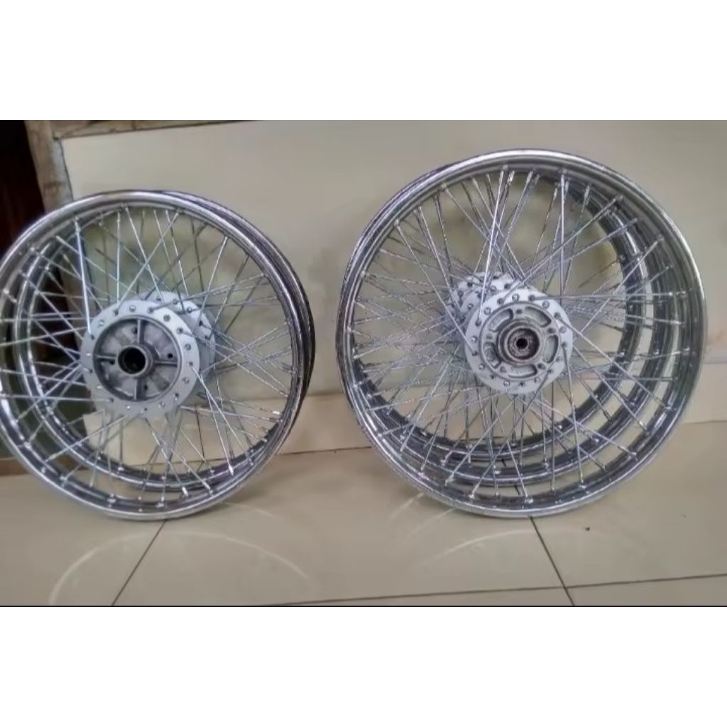 velg Supra x lama/fit lama ring 17 1set, pelek ORI D.I.D tinggal pasang