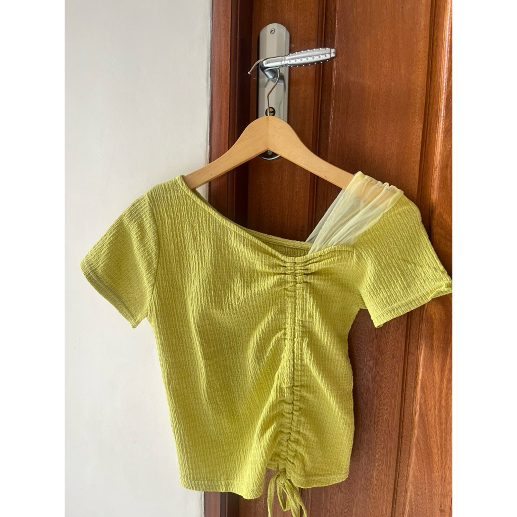 Blouse minus Size XS Lime