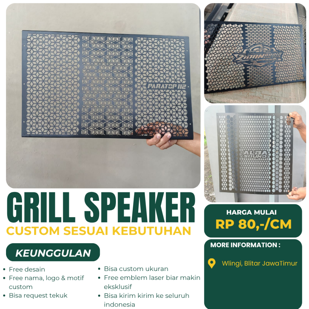 grill speaker custom