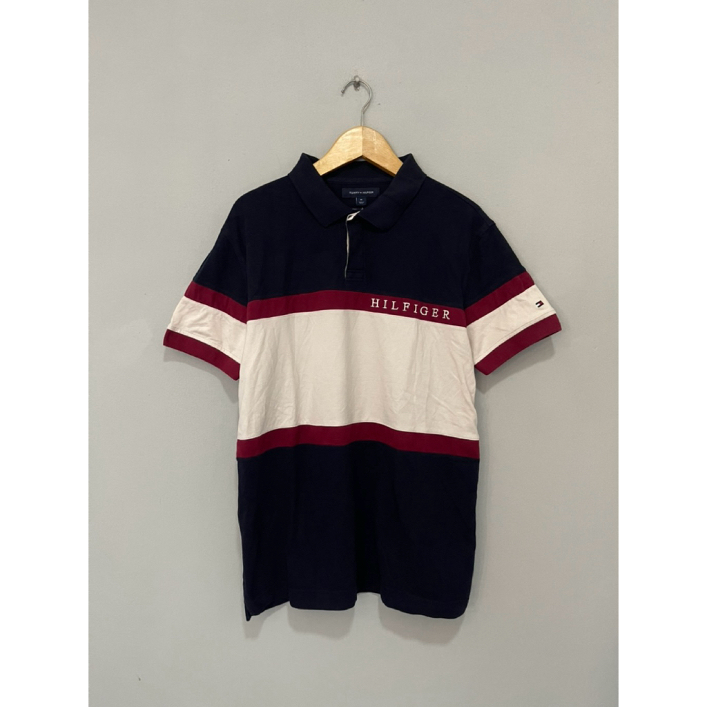 Polo Tommy Hilfiger Original / Polo Tommy Hilfiger Big Logo / Kaos Kerah Tommy Hilfiger Asli